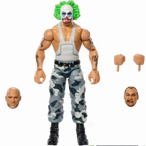 WWE MTHXK42 Elite Collection Premium Live Event Bushwhacker Luke Action Figure & Accessories, Build-A-Figure