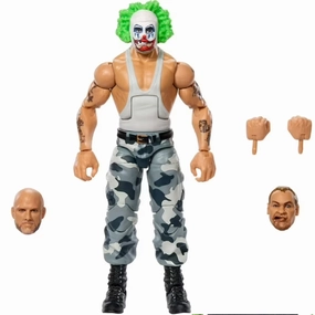WWE MTHXK42 Elite Collection Premium Live Event Bushwhacker Luke Action Figure & Accessories, Build-A-Figure