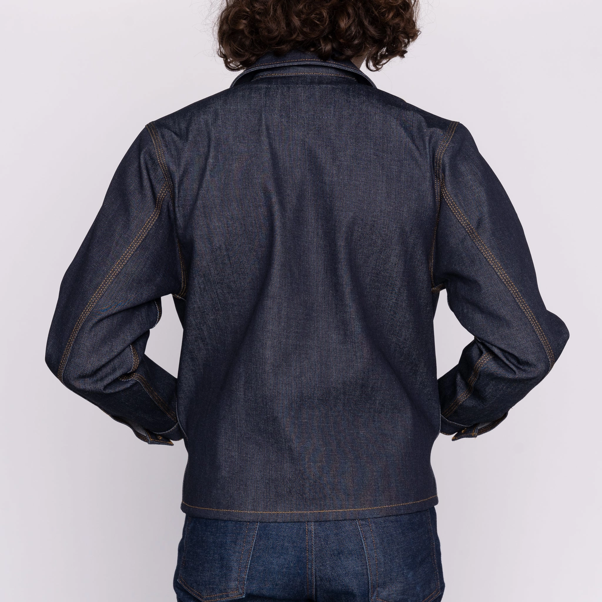 Zip Jacket - Left Hand Twill Denim